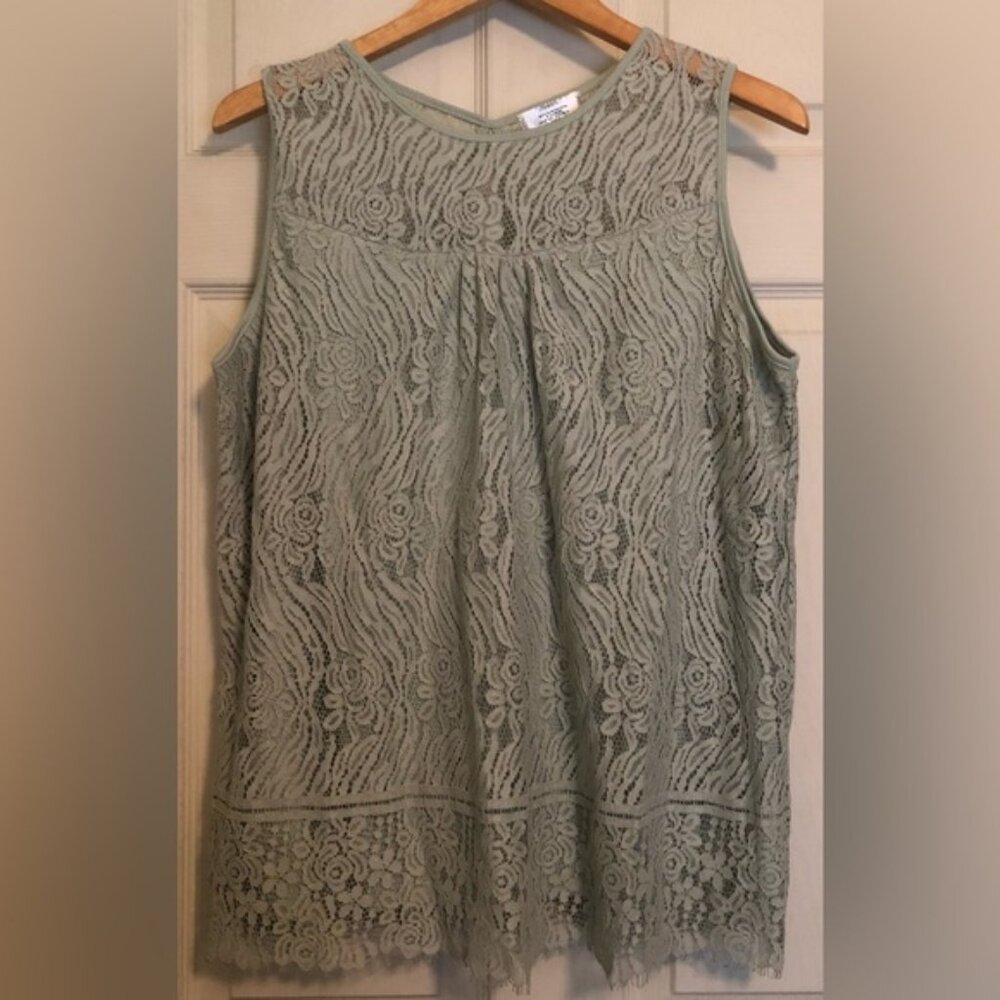 Shannon Ford New York Sleeveless Lace Top XL